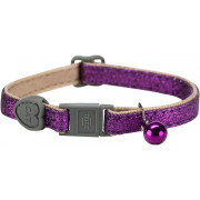 Нашийник Trixie для котів Glitter з дзвіночком поліестеровий