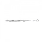 Ланцюг-зашморг Trixie для собак велика ланка хромований 58 см/4 мм