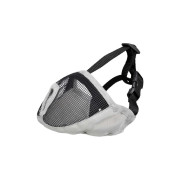 Намордник Trixie для собак короткомордих пород поліестер S–M сірий
