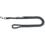Повідок Trixie Каво регульований L–XL 2,00 м х 18 мм чорний-графіт