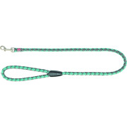 Повідок Trixie Cavo для собак S–M 1 м діаметр 12 мм аква-графіт