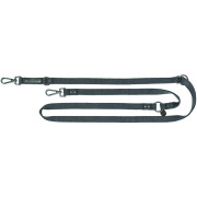 Повідок Trixie CityStyle V-Lead для собак бавовна M–L 2 м 20 мм чорний