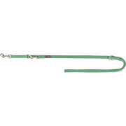 Повідок Trixie Premium для собак регульований двошаровий L–XL 2 м 25 мм світло-зелений