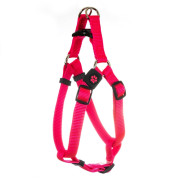 Шлея GimDog для собак Harlem X рожева нейлон 45-63 см/15 мм