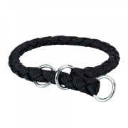 Нашийник-зашморг Trixie для собак Cavo чорний нейлоновий S-M 35-41 см/12 мм