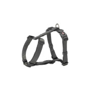 Шлея-вісімка Trixie для собак Premium Н-подібна нейлон графітова розмір L-XL 75-120 см/25 мм