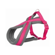 Шлея-вісімка Trixie для собак Premium туристична нейлон фуксія розмір XS-S 30-55 см/15 мм