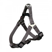 Шлея-петля Trixie для собак Premium нейлон графітова розмір L 65-80 см/25 мм