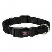Нашийник Trixie для собак Premium нейлон чорний розмір S 25-40 см/15 мм
