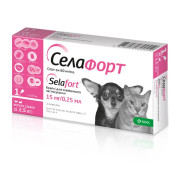Селафорт для котов/собак 15мг/0,25мл спот он(до 2,5кг)№1