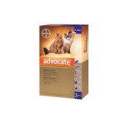 Адвокат 4-8 кг 1 уп.(3 пипетки*0,8мл) для кошек (инсектоакарицид,антигельминтик)