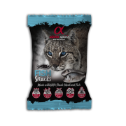 Ласощі для котів Alpha Spirit Snacks напіввологі беззернові кубики з риби 50 г (as8007350)