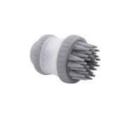 Щітка для тварин Dexas Scrubbuster із ємністю для шампуню сірий (PW73022-2194)