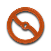 Іграшка для собак Bionic Opaque Toss-N-Tug Org (Опак Тосс-Н-Таг) кільце помаранчеве (bc30073)