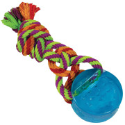 Іграшка для собак Petstages Orka Dental Puck (Орка Шайба з канатом) 6х2,5 см (pt232)