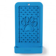 Вертикальний силіконовий килимок Dexas Snack&Distract-V для ласощів та під час стресу для собак та котів блакитний (PW8512194)