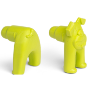 Аксесуар іграшки West Paw Zogoflex Toppl Treat Toy для собак Toppl Stopper Стопер Салатовий (ZG086GRN)