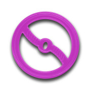 Іграшка для собак Bionic Opaque Toss-N-Tug Org (Опак Тосс-Н-Таг) кільце фіолетове (bc30075)