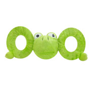 Іграшка для собак Jolly Pets TUG-A-MAL Жабеня з пищалками для перетягування Середня (JTA23)