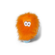 Іграшка для собак West Paw Rosebud Zogoflex HardyTex пухнаста пищалка 15х13 см Помаранчевий (DD005ORF)