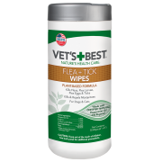 Серветки Vet's Best Flea&Tick Wipes проти комах для собак 50 шт (vb10459)