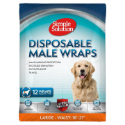 Вологопоглинаючий пояс для собак Simple Solution Disposable Wrap for Male Dogs для великих порід (ss11539)