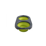 Миска подвійна для тварин Dexas Collapsible Pet Feeder складна 600 мл салатовий (dx30654)
