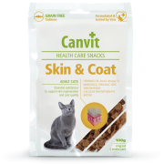 Напіввологі ласощі Canvit Skin & Coat для шкіри та шерсті для котів 100 г (can514076)