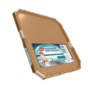 Піддон під пелюшку для привчання цуценят до туалету Simple Solution Training Pad Holder 54х54х1см Коричневий (ss11371)
