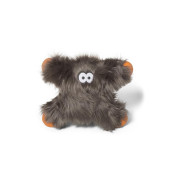 Іграшка для собак West Paw Lincoln Zogoflex HardyTex пухнаста пищалка 24х28 см Срібно-коричневий (DD003PEW)