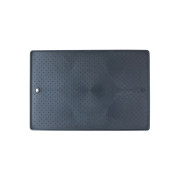 Килимок антиковзкий під миски Dexas Bowl Grippmat S для собак та котів 33x48 см Темно-сірий (PW900432)