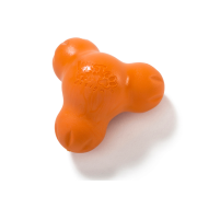 Іграшка для собак West Paw Zogoflex Tux Treat Тукс для ласощів 10 см Помаранчевий (ZG040TNG)