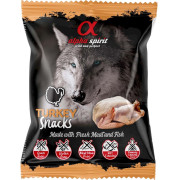 Ласощі для собак Alpha Spirit Snacks напіввологі беззернові кубики з індичкою 50 г (as4002350)