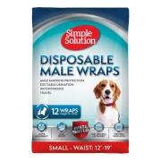Вологопоглинаючий пояс для собак Simple Solution Disposable Wrap for Male Dogs для малих порід (ss11537)
