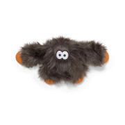 Іграшка для собак West Paw Jefferson Zogoflex HardyTex пухнаста пищалка 16,5х32 см Сріблясто-сірий (DD002PEW)