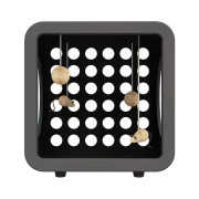 Будиночок для кішок Jolly Pets Кітті Каса Бедрум Кубик для відпочинку 39х30х42см Темно-сірий (KKR108)