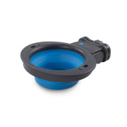 Миска складана для собак Dexas Collapsible Kennel Bowl з кріпленням на клітку 240 мл блакитний (PW2704322194)