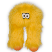 Іграшка для собак West Paw Wilson Zogoflex HardyTex пухнаста пищалка Вілсон 25х8 см Жовтий (DD016LEM )