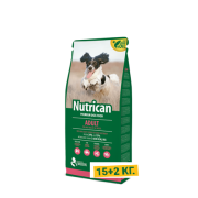 Сухий корм для дорослих собак преміум класу Nutrican Adult 15+2 кг (nc507016)