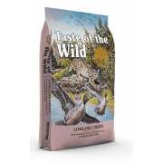 Сухий корм для котів усіх порід та віку Taste of the Wild Lowland Creek Feline Formula перепілка та качка 6,6 кг (9768-HT77)
