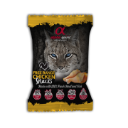 Ласощі для котів Alpha Spirit Snacks напіввологі беззернові кубики з куркою 50 г (as8004350)