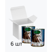 Baskerville Ягня та півень повнораціонний вологий корм суперпреміум класу для собак, упаковка 6 шт по 800 г