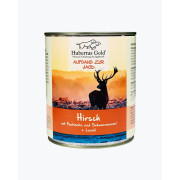 Консервований корм Hubertus Gold для собак, оленина з пастернаком, 800 г
