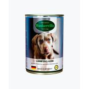 Baskerville Ягня та півень повнораціонний вологий корм суперпреміум класу для собак, 400 г