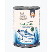 Baskerville Пребіо Тунець з креветкою повнораціонний вологий корм класу холістик для котів, 400 г