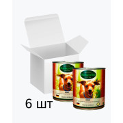 Baskerville Яловичина повнораціонний вологий корм суперпреміум класу для собак, упаковка 6 шт по 800 г