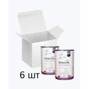 Baskerville Ягня та смородина повнораціонний вологий корм суперпреміум класу для цуценят, упаковка 6 шт по 400 г