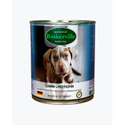 Baskerville Ягня та півень повнораціонний вологий корм суперпреміум класу для собак, 800 г