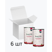 Baskerville Оленина з чорницею та спіруліною повнораціонний вологий корм суперпреміум класу для собак з чутливим травленням та літніх собак, упаковка 6 шт по 400 г