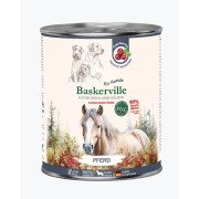 Baskerville Пребіо Конина з журавлиною повнораціонний вологий корм класу холістик для собак, 800 г